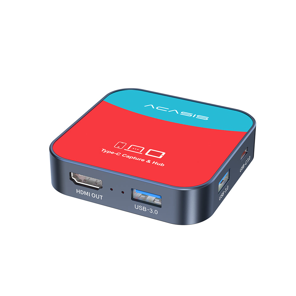 Acasis 2-in-1 1080P60 Capture Card and Dock for Nintendo Switch