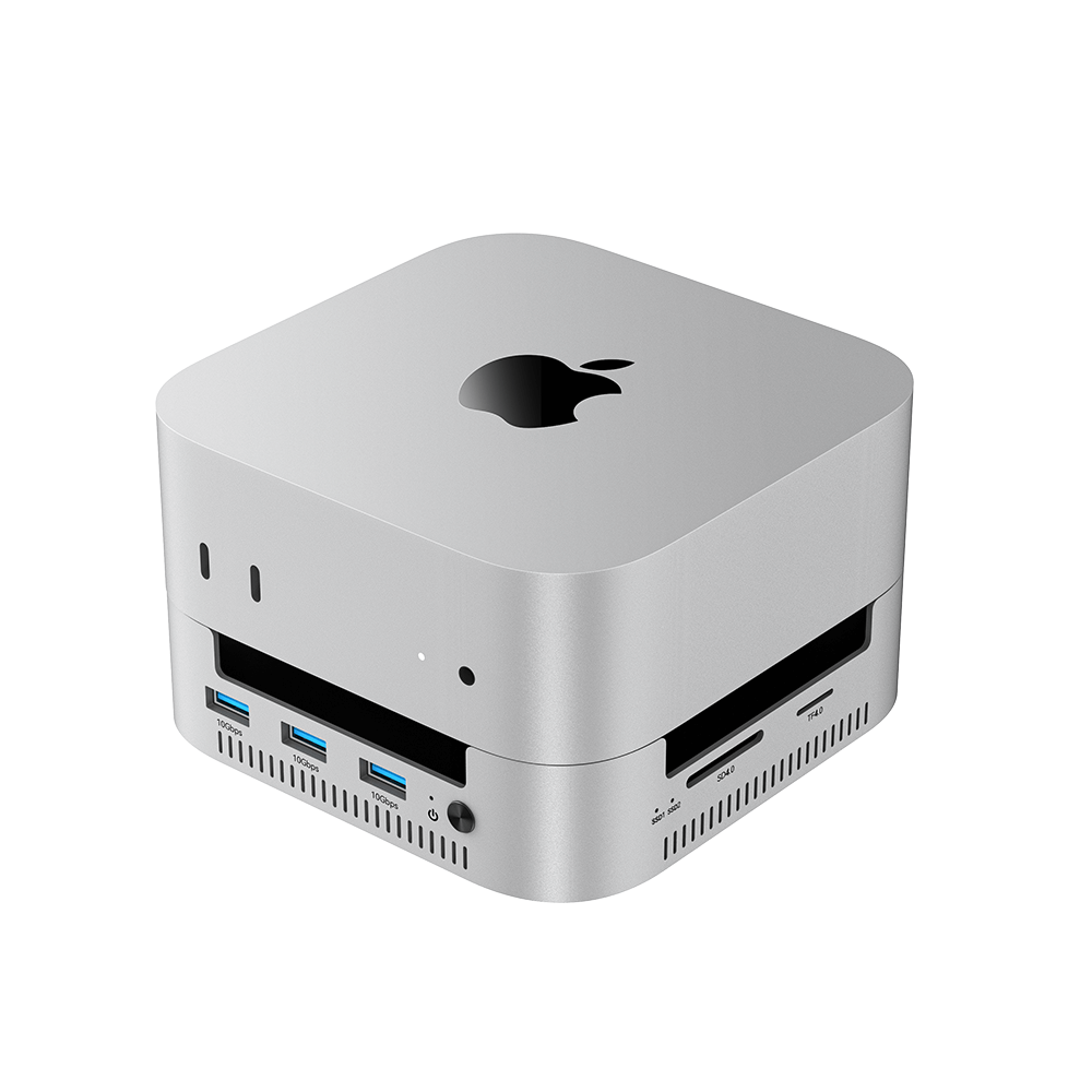 Acasis 40Gbps Mac mini M4 Dock & Dual-Bay SSD Enclosure
