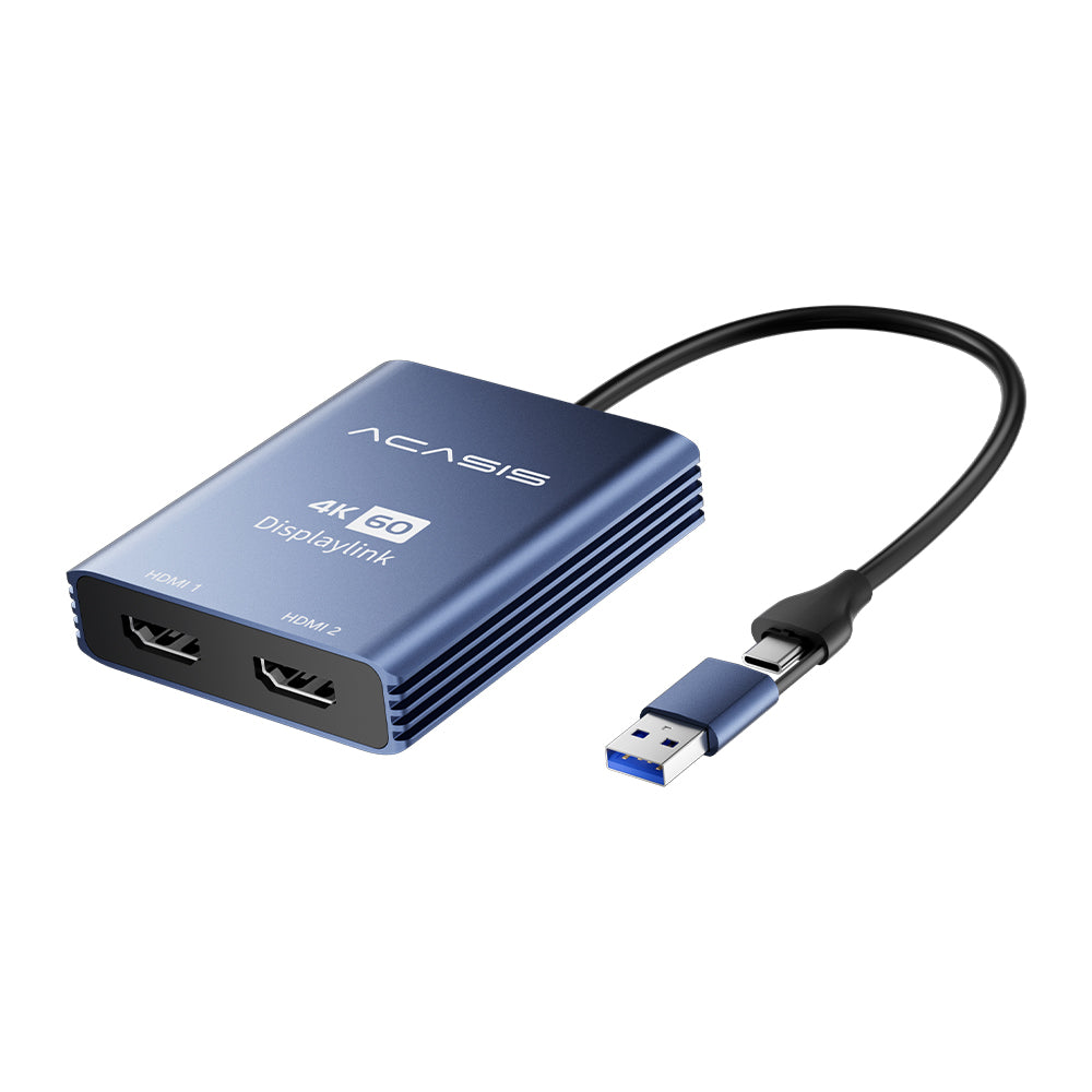 Adattatore USB-C A Doppia HDMI 4K@60Hz - Splitter Per 2 Monitor, PC E MacBook - Foto 9