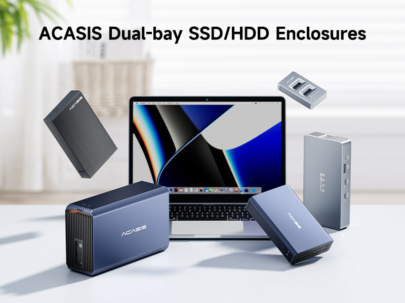 Which ACASIS dual-bay hard disk enclosure is best for you?