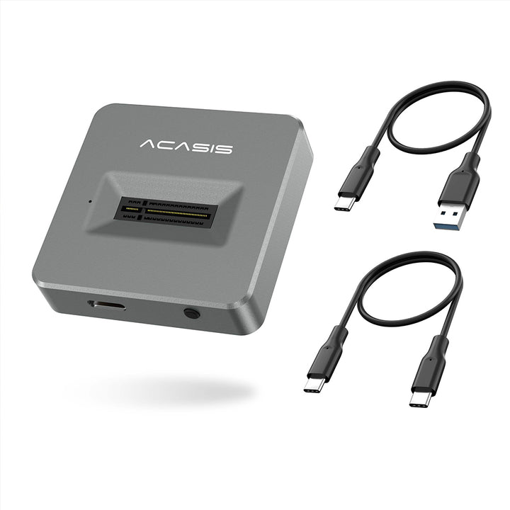  ACASIS M.2 NVME Enclosure, USB C 10Gbps Tool-Free M.2 NVME to  USB Reader/Adapter, Support NVMe/PCIe M-Key/B+M Key SSDs(Max 8TB) with Size  2230/2242/2260/2280 : Electronics