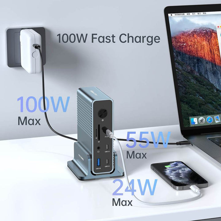 ACASIS 15-in-1 Type-C Desktop Docking Station