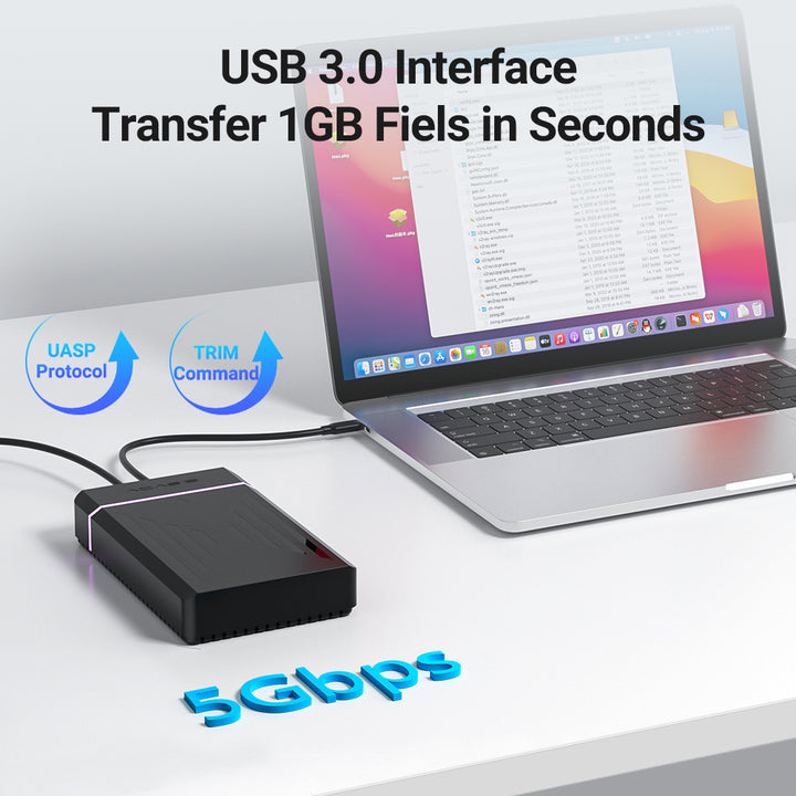 eofia Case Hard Disk 2.5 Pollici, USB 3.0 a SATA con UASP Custodia eofia Case Hard Disk 2.5 Pollici, USB 3.0 a SATA con UASP Custodia