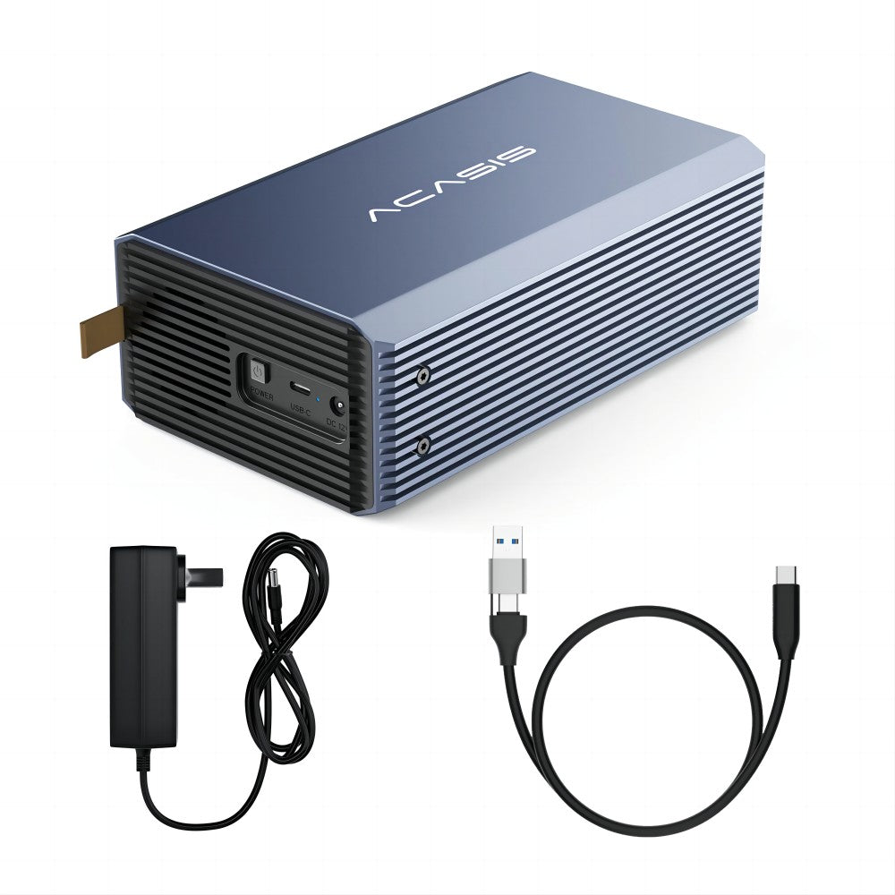 Acasis 2 Bay External Array 2.5/3.5 Inch USB 3.0 to SATA HDD RAID Case