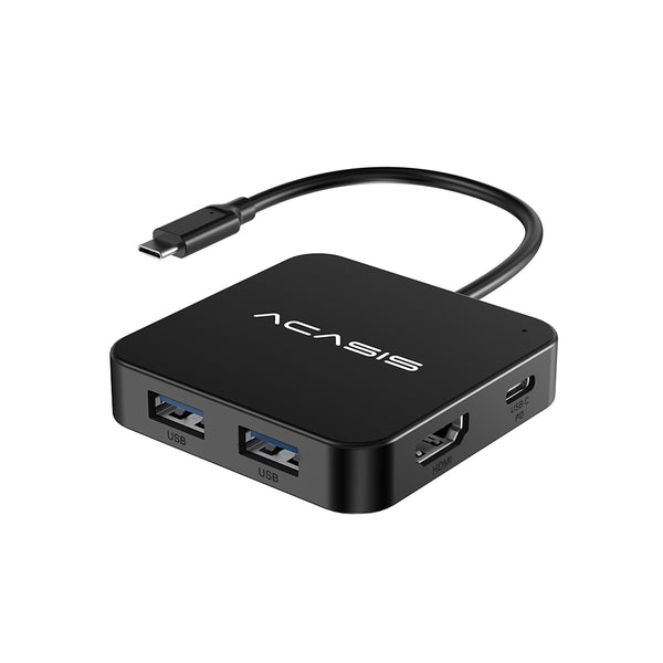 Acasis 6 in 1 4K 30Hz USB C Hub Multiport Adapter for MacBook Pro/Air