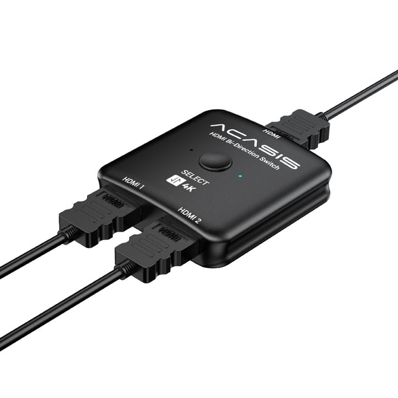 Acasis 4k 60hz Bidirectional HDMI 2.1 KVM Switch/Splitter 2 in 1 Out