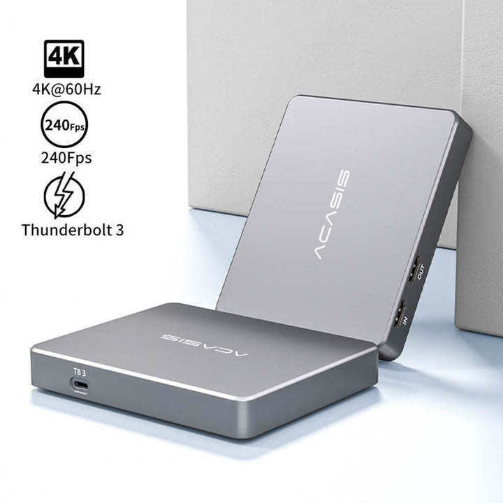 ACASIS Thunderbolt HDMI Video Capture Card 4k 60hz