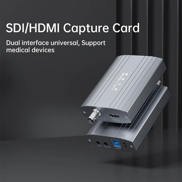 ACASIS 2 Channel SDI HDMI Compatible HD Video Capture Card USB 3.0 1920 1080p