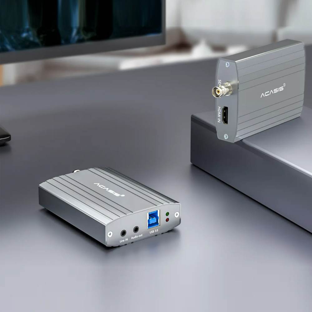 Acasis Driver Acasis 2 Channel HDMI/SDI 4K 30Hz Input USB 3.0 Video Capture Card
