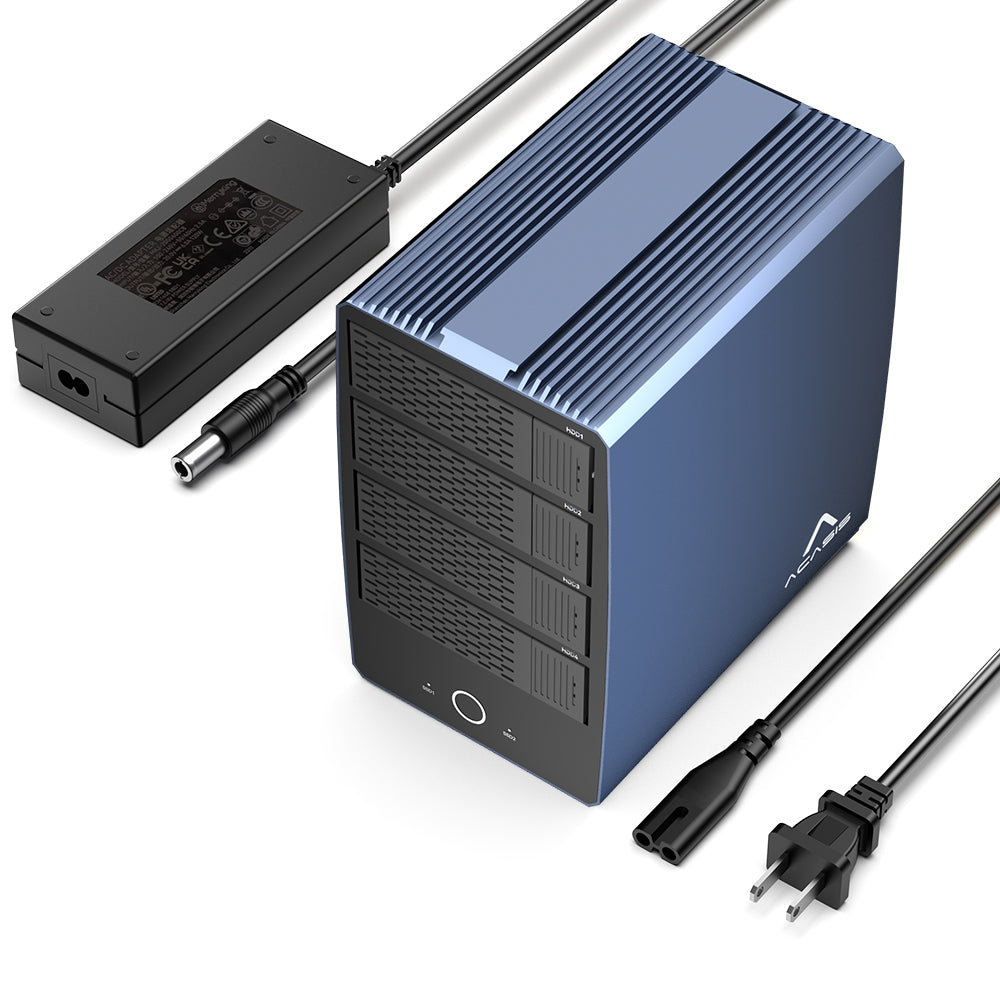 Acasis 40Gbps 6-bay Hybrid Array SATA & NVMe Enclosure Acasis 40Gbps 6-bay Hybrid Array SATA & NVMe Enclosure
