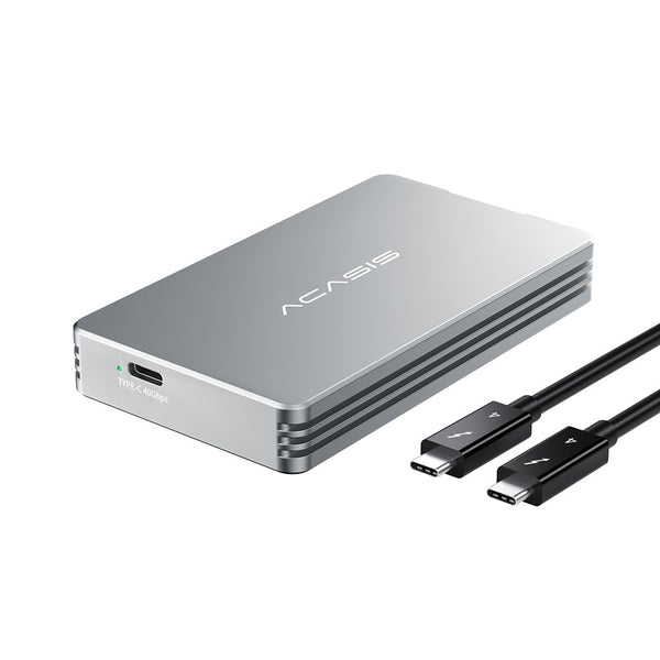ACASIS 40Gbps M.2 Nvme SSD Enclosure Compatible with Thunderbolt 3/4, USB 4.0/3.2/3.1/3.0/2.0