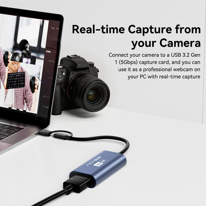 Rgb Center Acasis 4K 60Hz HDMI to USB RGB Video Capture Card