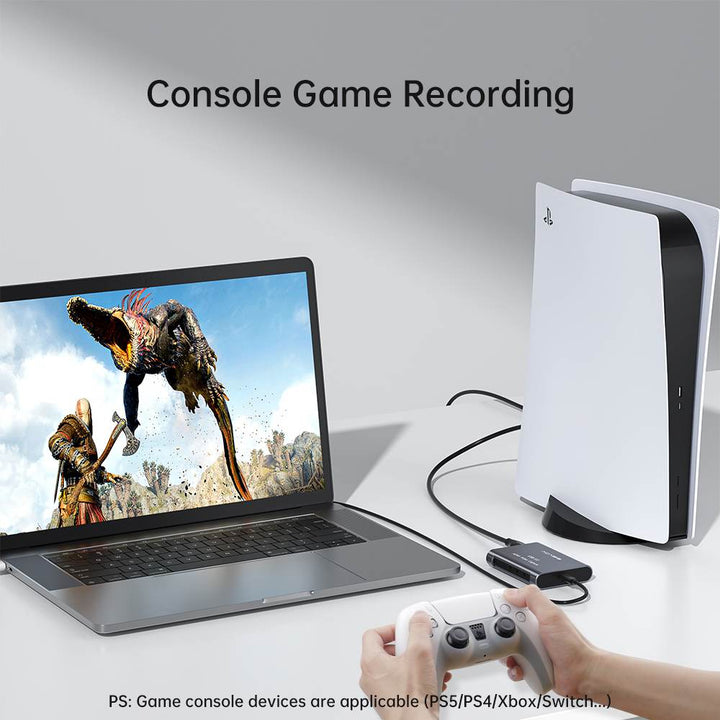 USB 2.0 Video Capture Card 4K HDMI-compatible Video Grabber Live Streaming  Box Recording for PS4 XBOX Phone Game DVD HD Camera