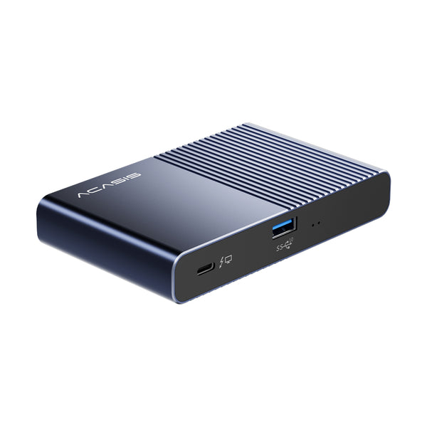 ACASIS Hub USB alimentado, concentrador de datos USB 3.0 de 10 puertos,  interruptores individuales de encendido/apagado, adaptador de corriente de