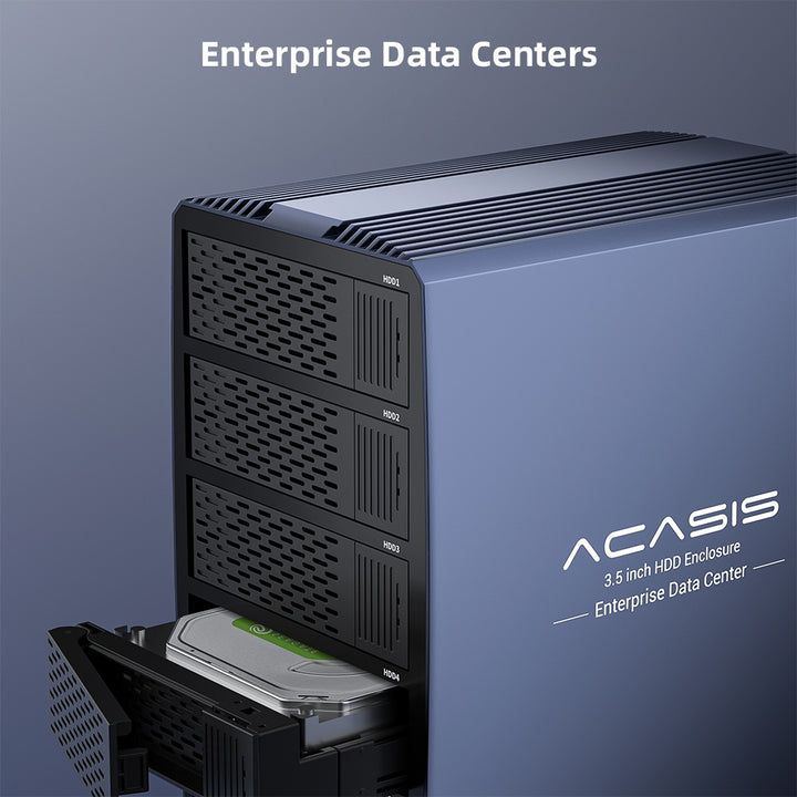 Acasis 5 Bay External Array 2.5/3.5 Inch USB to SATA HDD RAID Case