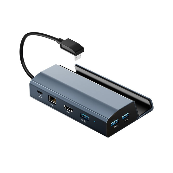 ACASIS 6-in-1 Steam Deck Dock DS-7002ACASIS 6-in-1 Steam Deck Dock with HDMI 2.0 4K@60Hz, Gigabit Ethernet, 3 USB-A 3.0 and USB-C PD 100W Port Max