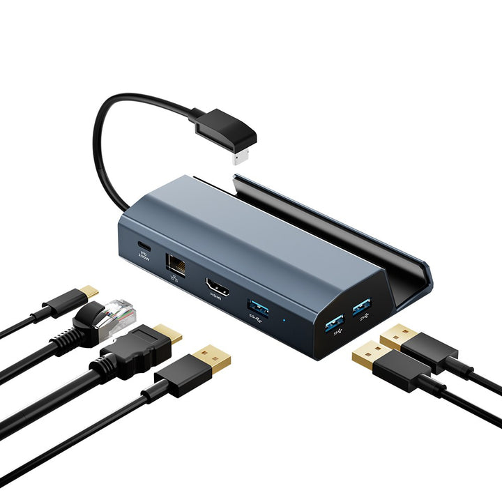 6-in-1 USB-C dock powers Steam Deck gaming