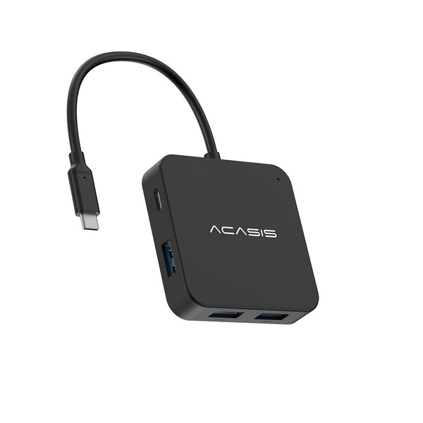 ACASIS 6 in 1 Hub Multiport Adapter Lighter USB C Dongle for Laptop and Type-C Devices