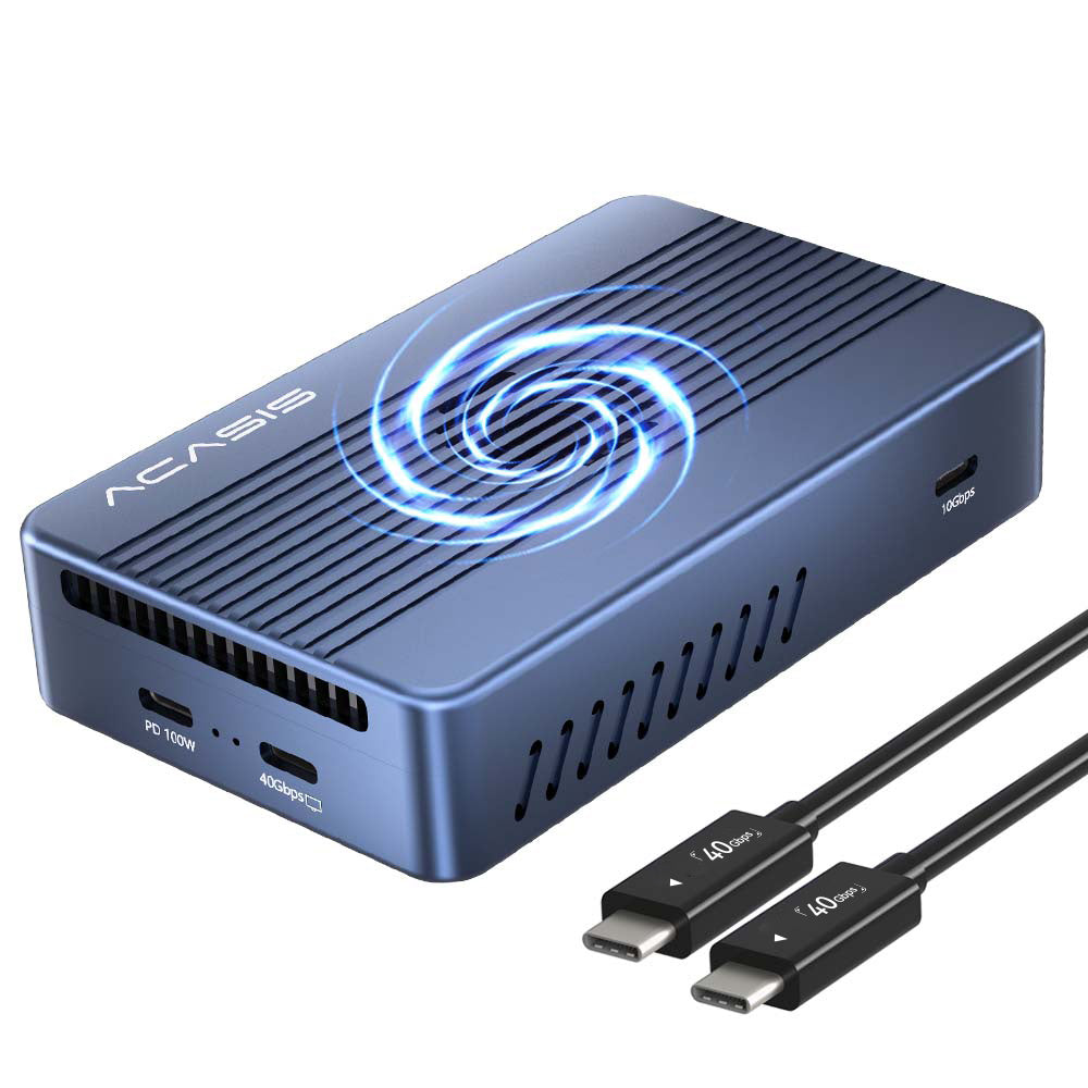 Acasis Driver Acasis 8-in-1 40Gbps M.2 NVMe Thunderbolt 3/4 SSD Enclosure & Dock