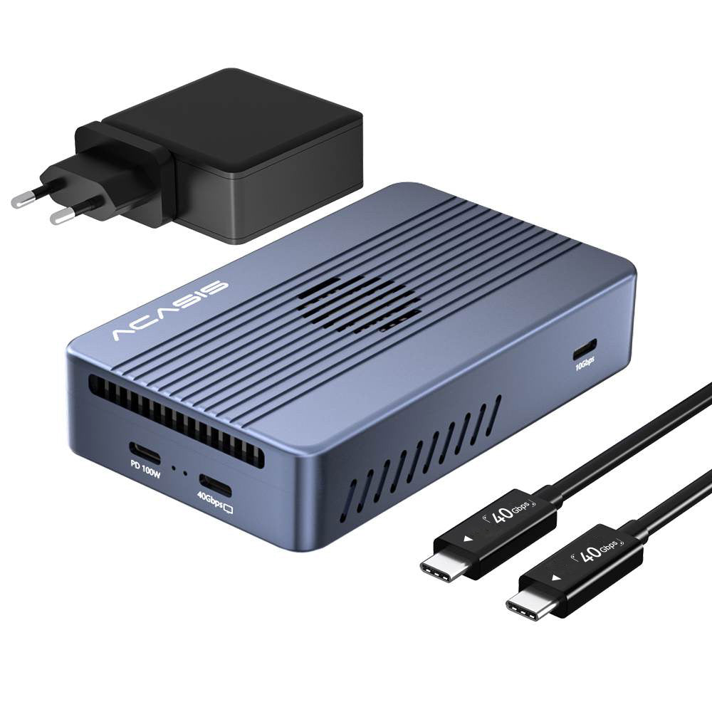 Acasis Driver Acasis 8-in-1 40Gbps M.2 NVMe Thunderbolt 3/4 SSD Enclosure & Dock