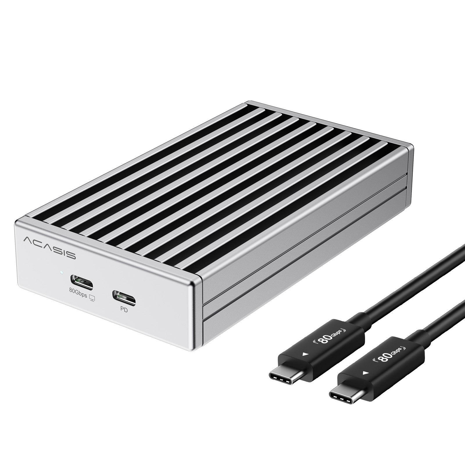 ACASIS SSD/HDD Enclosure - 40Gbps NVMe M.2 Type-C