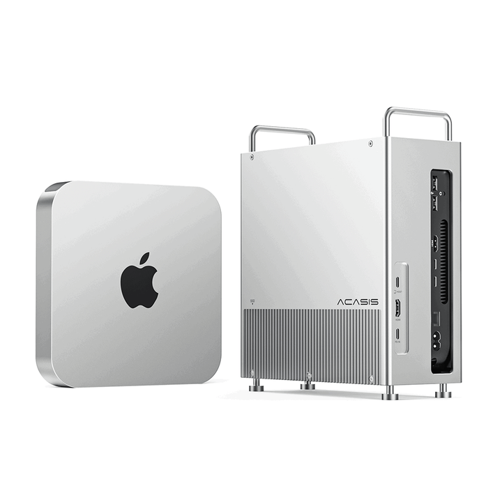 Acasis Mac mini M2 Dock & Stand with 8TB M.2 NVMe SSD Enclosure