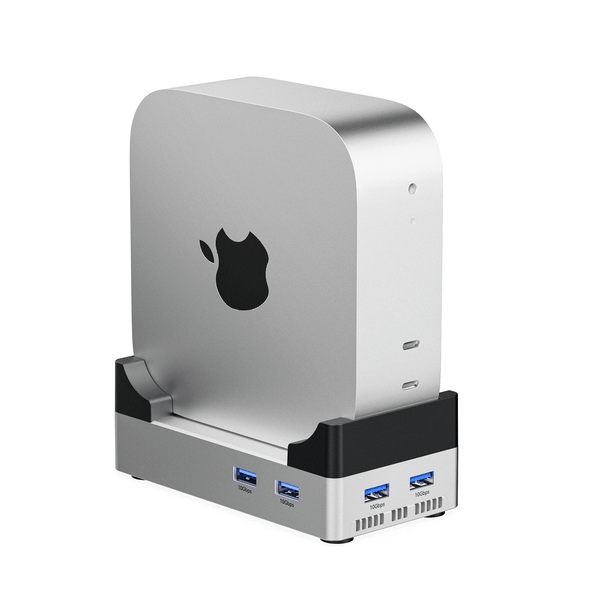 Acasis Mac mini M4 Dock & Stand with 8TB M.2 NVMe SSD Enclosure