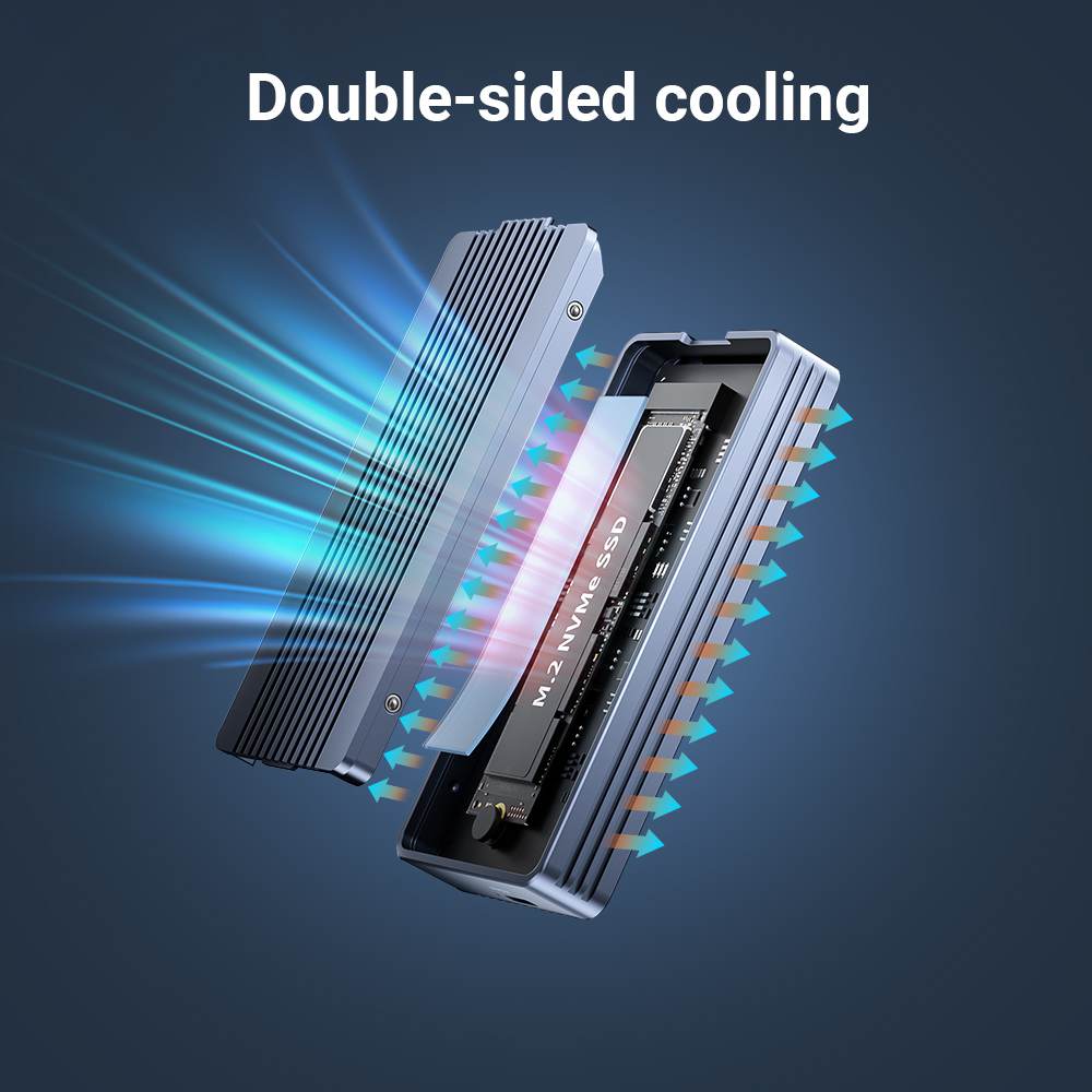 Acasis Driver Acasis 40Gbps Thunderbolt 3 M.2 NVMe SSD Enclosure