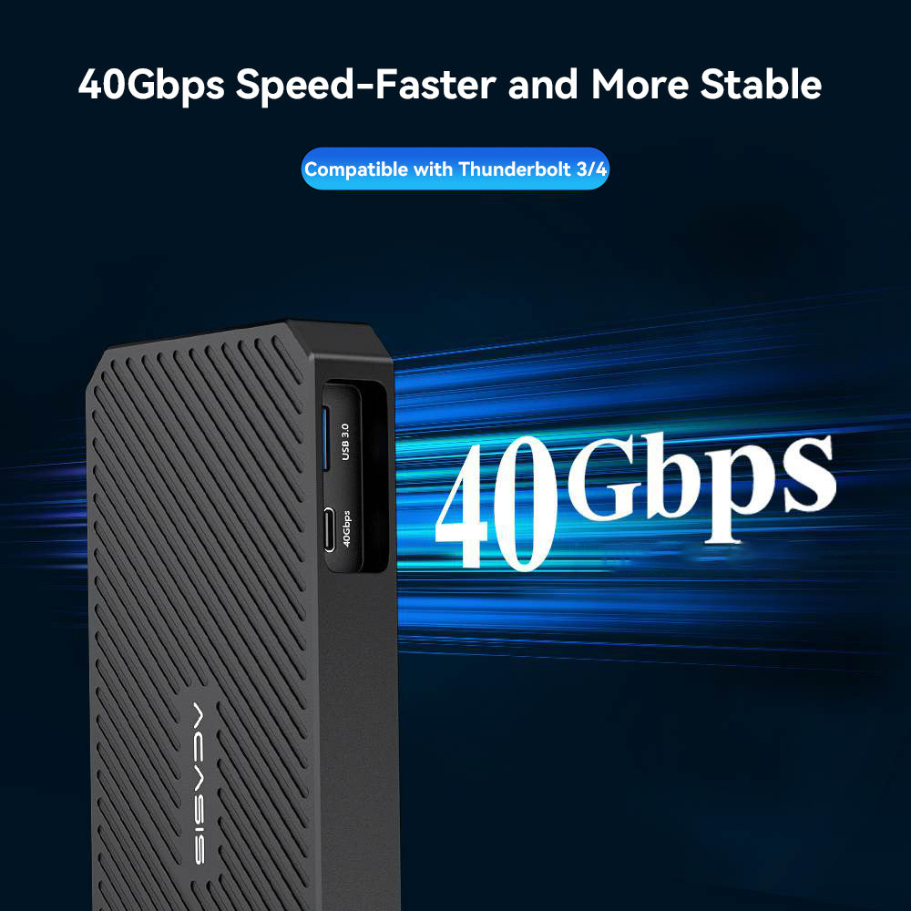 Mac Capture Card Acasis 40Gbps 4 HDMI Video Capture Card for Mac/Windows