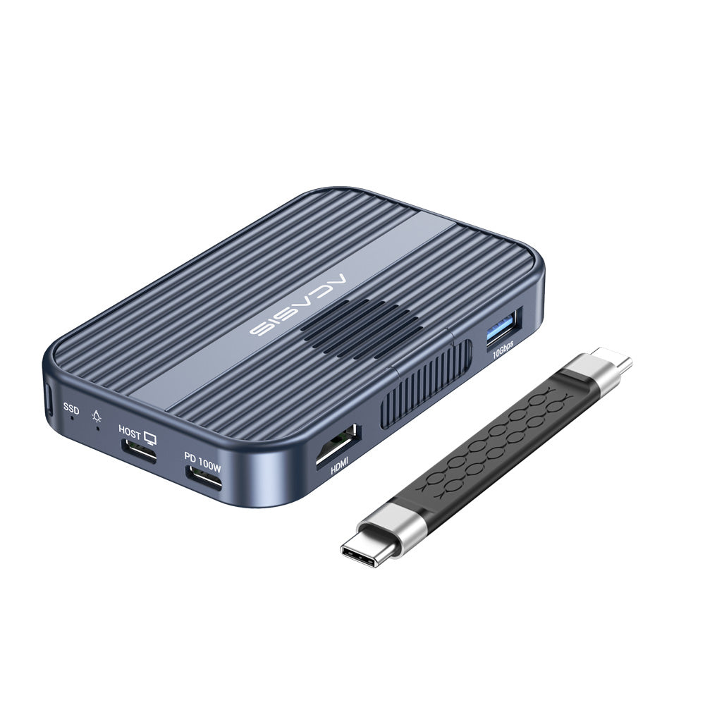 Acasis 10Gbps Magnetic Docking Station & SSD Enclosure for iPhone 17/1