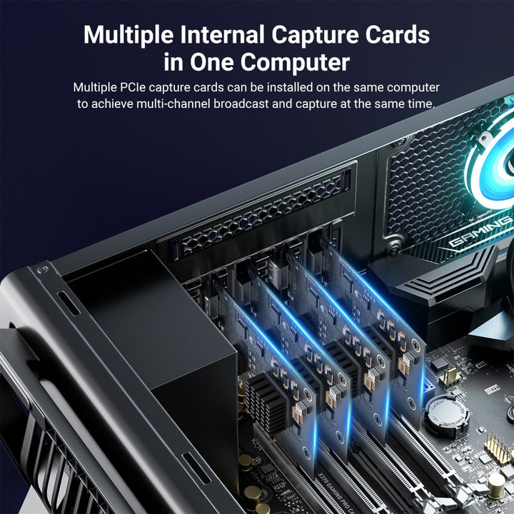 Acasis 4K60Hz HDMI Input Video Capture Card 2K144Hz Game Capture