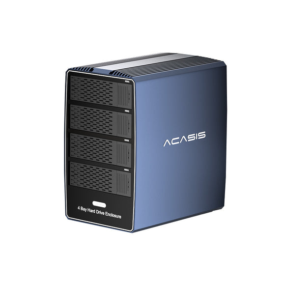 Pc Sas Acasis 4 Bay 2.5/3.5 Inch SAS/SATA to USB 3.0 Hard Drive Enclosure