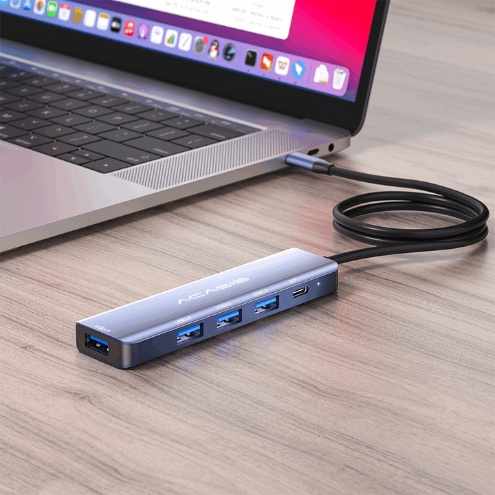 Acasis 5-in-1 USB C Hub 5Gbps Multifunction Docking Station Converter