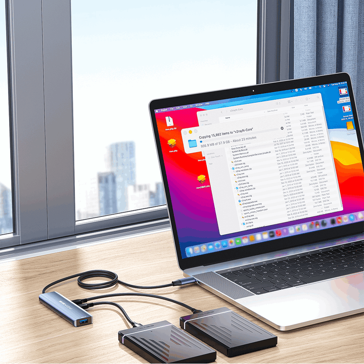 Acasis 5-in-1 USB C Hub 5Gbps Multifunction Docking Station Converter