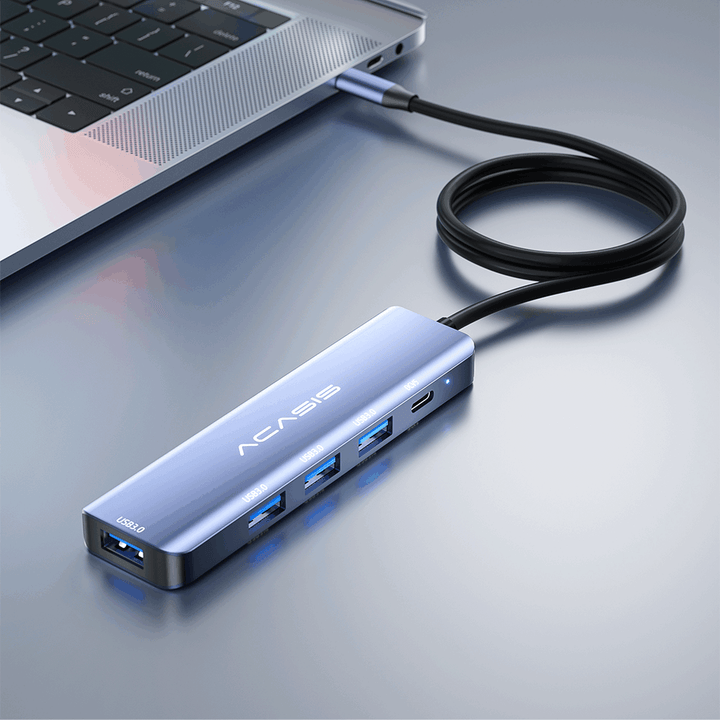 Acasis 5-in-1 USB C Hub 5Gbps Multifunction Docking Station Converter