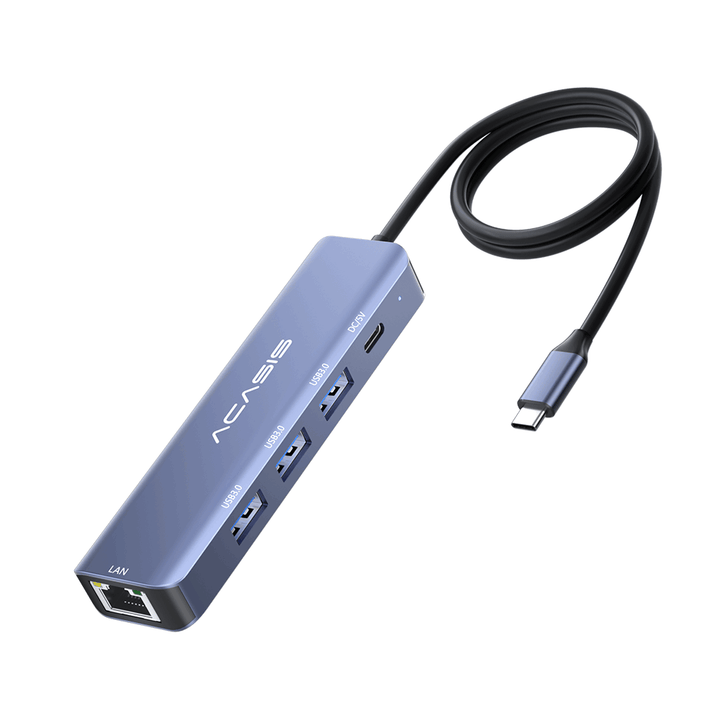 Acasis 5-in-1 USB C Hub 5Gbps Multifunction Docking Station Converter