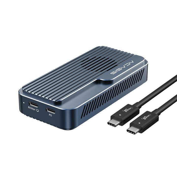 Acasis 80Gbps M.2 NVMe SSD Enclosure Compatible with Thunderbolt 5