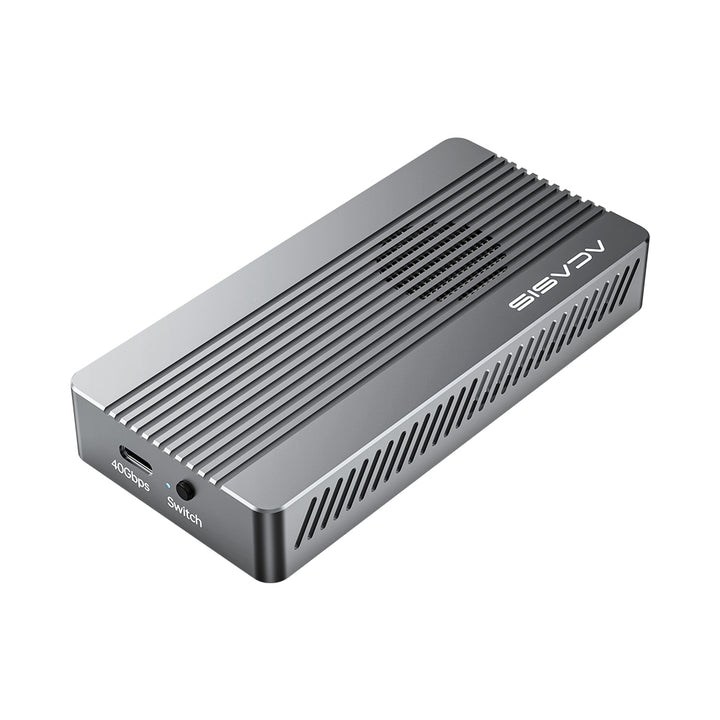 Boîtier pour SSD M.2 NVMe 2280 - Thunderbolt 4, USB4 - Acasis TBU405 -  Boîtier disque dur 2,5 - ACASIS