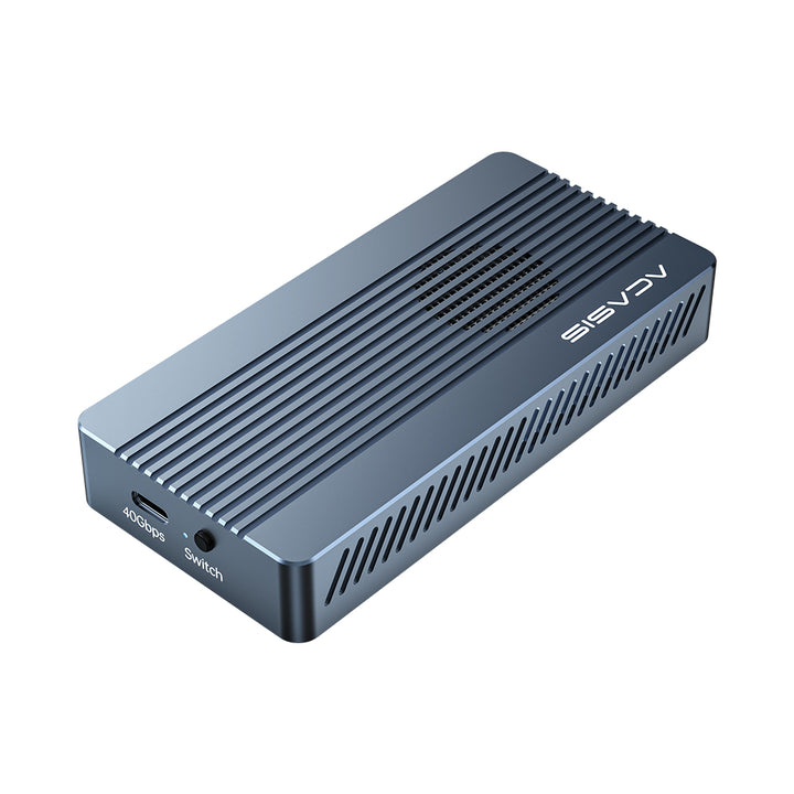 ACASIS USB4.0 External SSD Enclosure 40Gbps m.2 NVME Compatible Thunderbolt  3/4 USB3.0, 2.0, Supports 8TB SSDs 