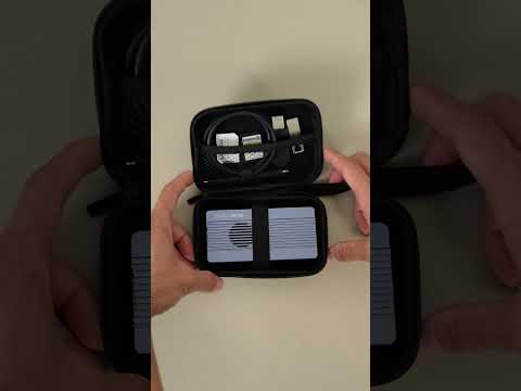 Acasis New Black/Blue External Hard Drive Carrying Case for SSD Enclosure