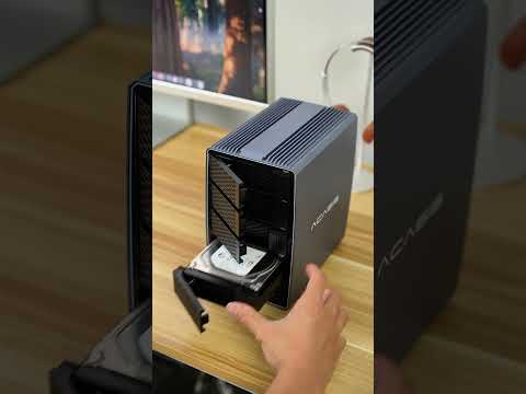 Acasis 4 Bay 2.5/3.5 Inch SAS/SATA to USB 3.0 Hard Drive Enclosure