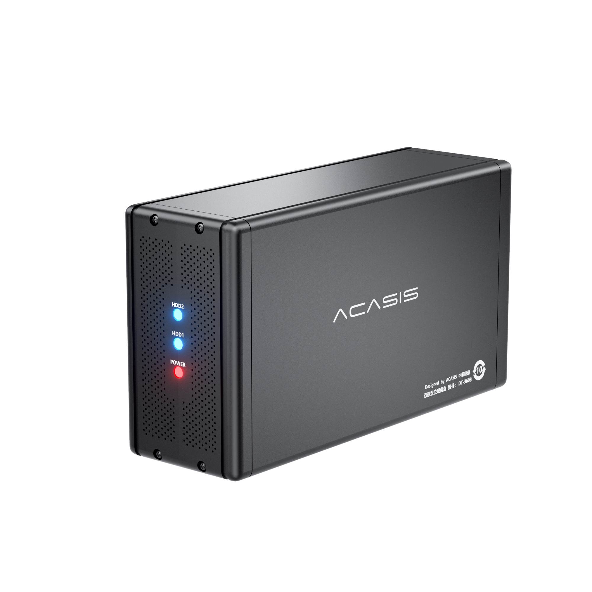 Acasis Dual Hard Disk Array Cabinet 3.5'' SATA Serial Port Hard Disk