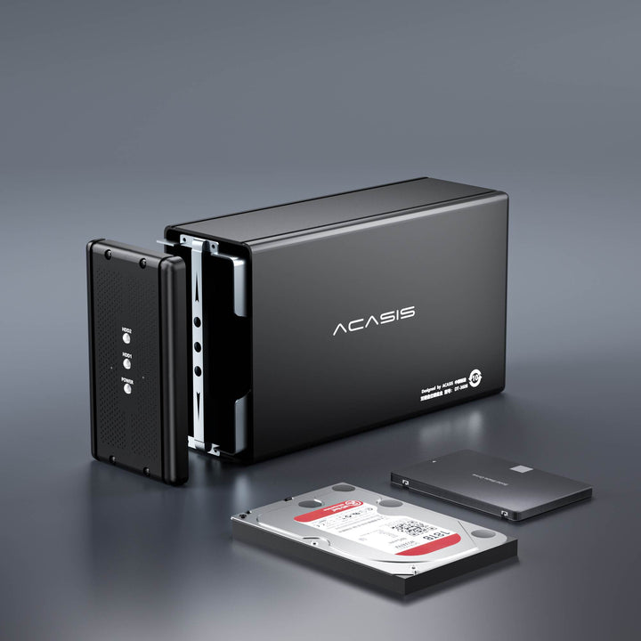 ACASIS USB3.0 Dual 3.5'' SATA Array Cabinet with RAID Function